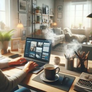 What is freelancing work from home concept