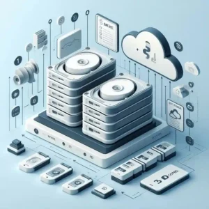 3-2-1 backup rule infographic showing three copies two storage types one off-site