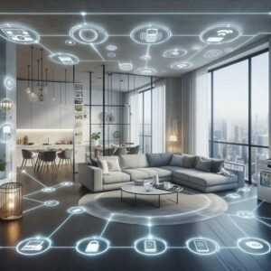 Internet of Things devices connected in a smart home environment