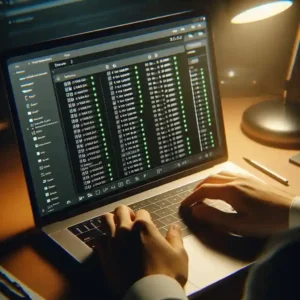 Recuva recovery software showing successfully recovered deleted files with green checkmarks