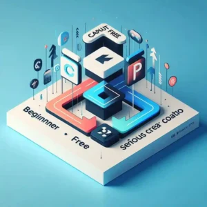  Decision guide showing CapCut Free for beginners Pro for serious creators and professionals