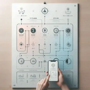 TikTok video formula timeline showing hook value and call to action structure