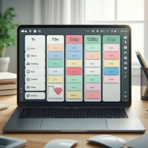 Trello board for freelancer showing task organization to do doing done