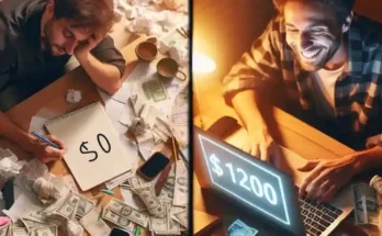 Freelancer from zero dollars to 1200 dollars using tools success story