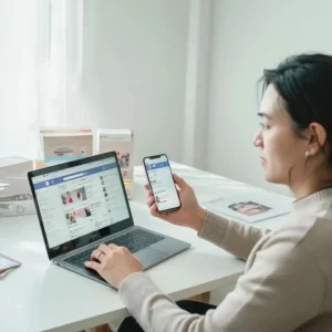 Selling digital and physical products on Facebook page