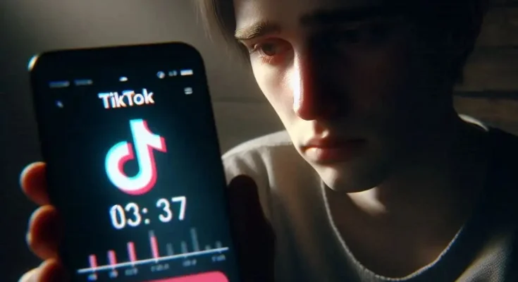 TikTok video with only 47 views showing beginner failure analytics